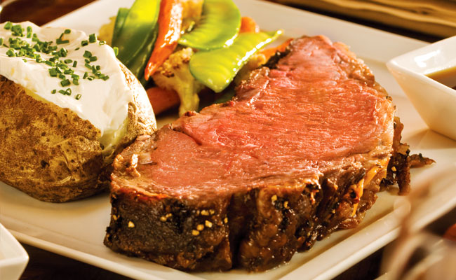 prime rib dinner