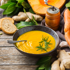 carrot and ginger soup