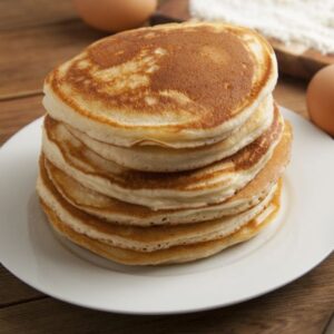 ingredients for making pancakes