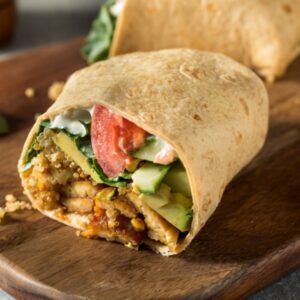 vegan breakfast wrap